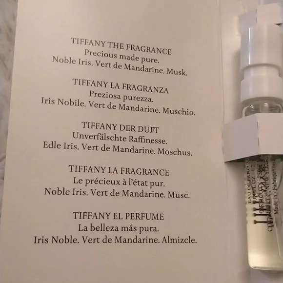 Tiffany Sampler Card - Picture 3 of 5